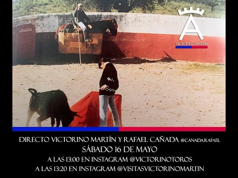 DIRECTO DE INSTAGRAM Victorino Martín Vs Rafael Cañada