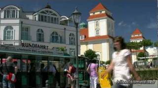 Stock Footage Europe Baltic Sea Binz Insel Rügen Island Travel Tourist Ostsee Urlaub Holiday HD