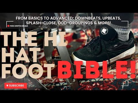 How To Keep Time With The Hi-Hat Foot in Grooves and Fills (From Scratch to Advanced)