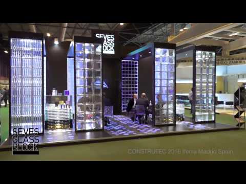 SEVES GLASS BLOCK - CONSTRUTEC 2016 Ifema Madrid Spain master iStandVideo