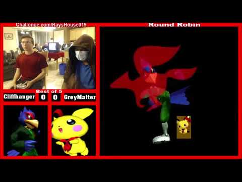 Cliffhanger (Green Falco) vs. GreyMatter (Pichu/Neutral Falco) - Round Robin #019