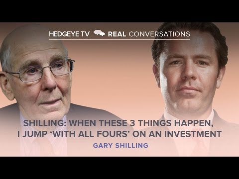 Shilling: When These 3 Things Happen, I Jump ‘With All Fours’ On an Investment