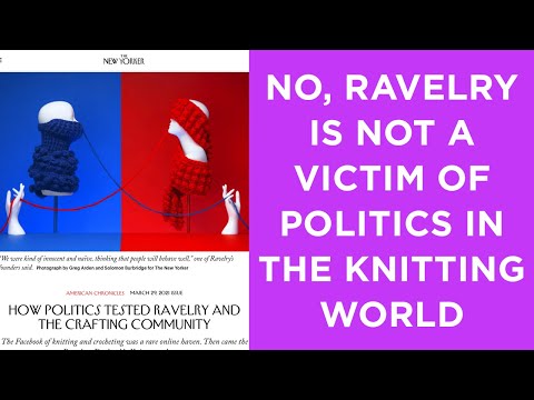 The knitting wars are in the news again, painting Ravelry as the victims. Here's what they get wrong