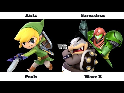 CSL: Finale Wave B Pools - AirLi (Toon Link) vs Sarcastrus (Samus, Bowser Jr.)