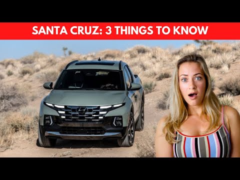 2022 Hyundai SANTA CRUZ: 3 Things You Should Know!