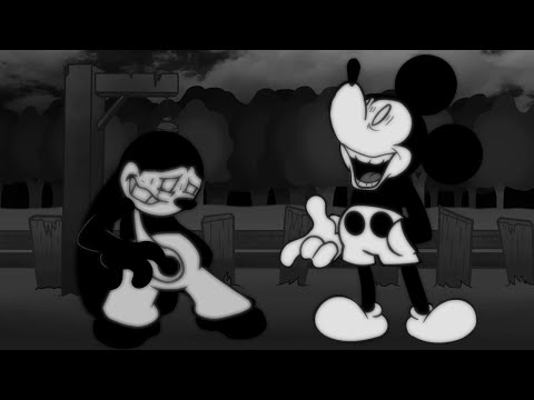 【FNF】Delirium Ragmix but Oswald and Mickey Mouse sings it