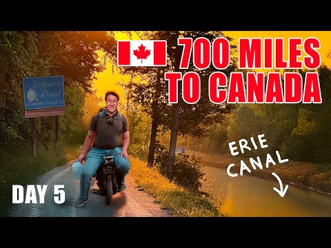I rode my Unicycle from NYC to Canada | 700-Mile Solo Camping Adventure (Day 5)