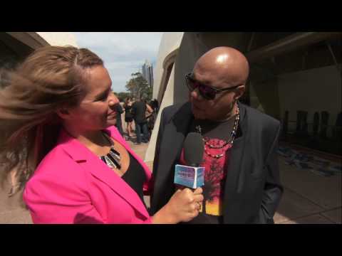 Deadly performer and nominee Archie Roach before the show.