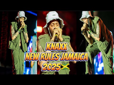Knaxx 2025 Alkaline New Rules Jamaica Full Performance @knaxxmusic