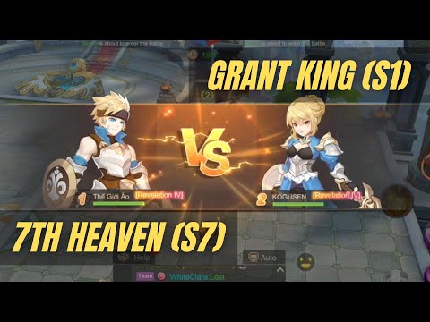 Guild War From Grant King (S1) Against 7th Heaven (S7) - Cloud Song