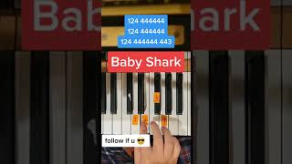 Download lagu Baby Shark (Easy Piano Tutorial) mp3