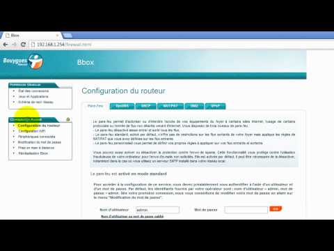 comment regler emule avec bbox