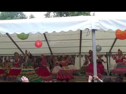 Maracatu at Tribe of Doris 2014 with Mariana Pinho and students Feat Afon Sistema