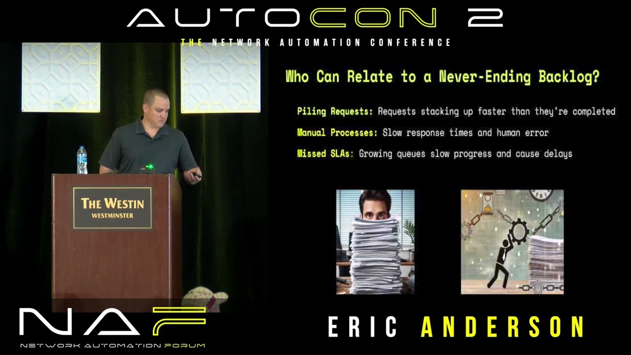 Eric Anderson at AutoCon 2