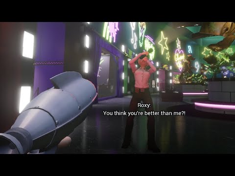 What happens if you attack Vanessa with laser gun? - Five Nights at Freddy's: Security Breach