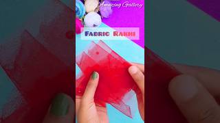 😍 Fabric Rakhi making for School Competition #shorts #rakhimaking #diyrakhi