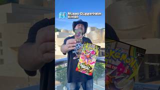 Abrimos CARTAS POKÉMON en Bilbao #pokemontcg #pokemoncards #bilbao #guggenheim #pokemon