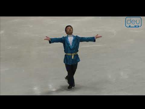 Iwao YAMAMOTO.Oberstdorf 2018. Silver Men IV - Free Skating. 3 place