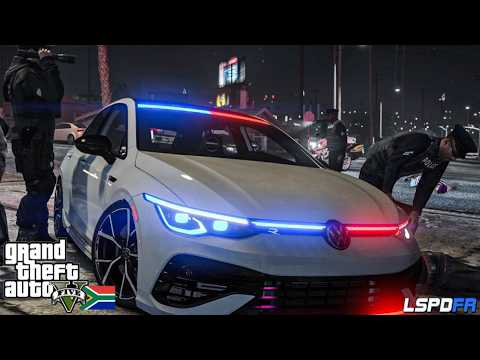 GTA Mzansi LSPDFR - VW Golf 8R Undercover Gang Unit Patrol | Ep. 9