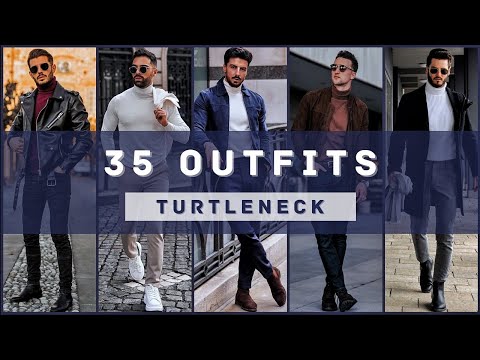 35 Turtleneck Sweater Outfit Ideas for Men | Winter 2023