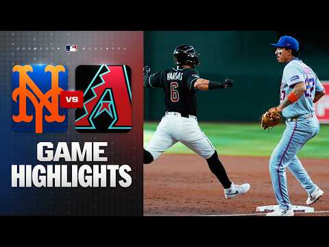 애리조나 VS 뉴욕메츠 2:1 MLB 스포츠하이라이트