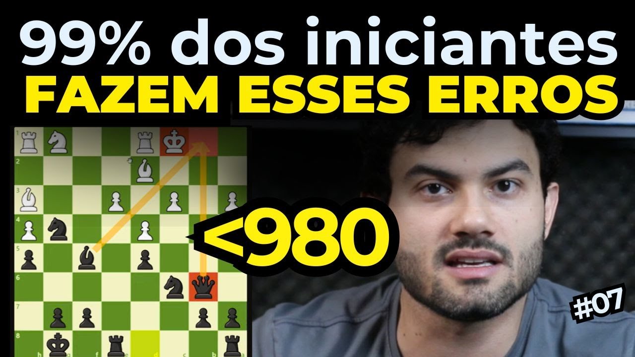 99% dos iniciantes cometem   esses erros na abertura!!!  SpeedRun!! | 10 minutos #07