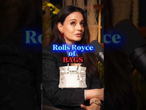 Birkin A rolls Royce of bags😱ft. Amisha patel #podcast #ameeshapatel #birkin #shorts #youtubeshorts