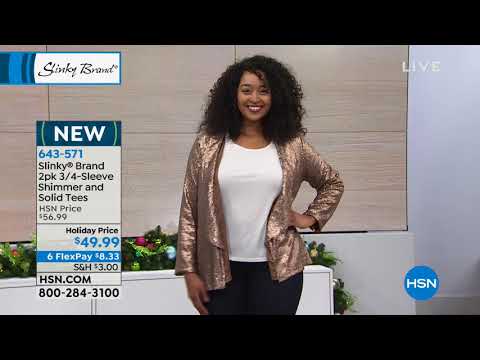 HSN | Slinky Brand Fashions 11.30.2018 - 05 PM