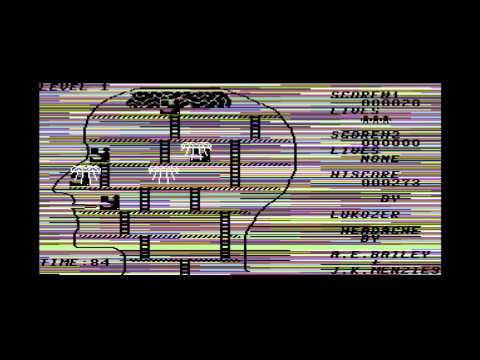 Lukozer Retro Game Review 089 - Headache - Commodore 64