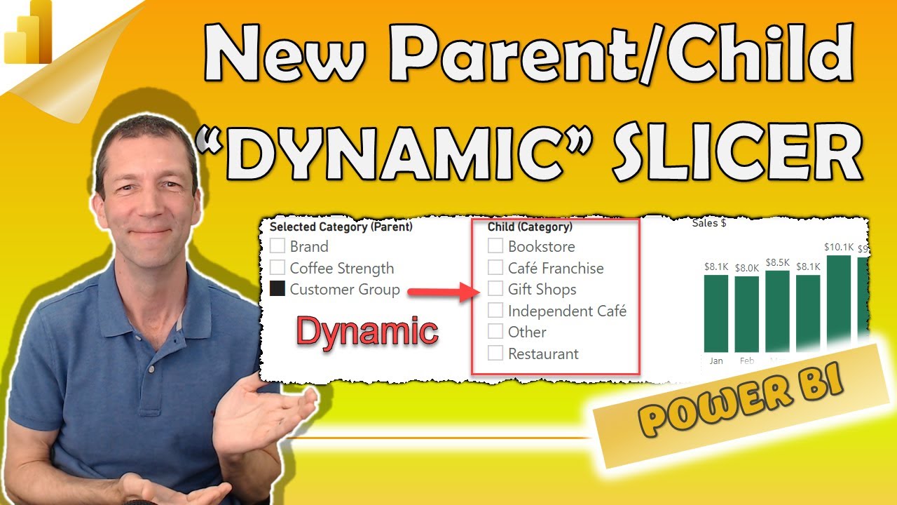 New Parent Child Dynamic Slicer in Power BI