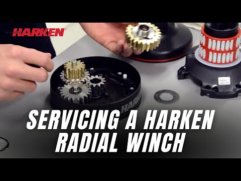 Servicing the Harken 40 Radial Winch