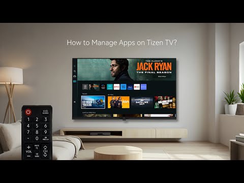 How to Manage Apps on Tizen TV？