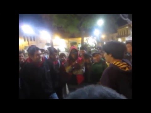 Lirico (Arequipa) vs Calero (Tacna) l Batallas freestyle RAP  Plaza España - Arequipa