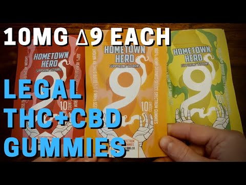 Hometown Hero Select Spectrum delta-9 THC+CBD Gummies Review