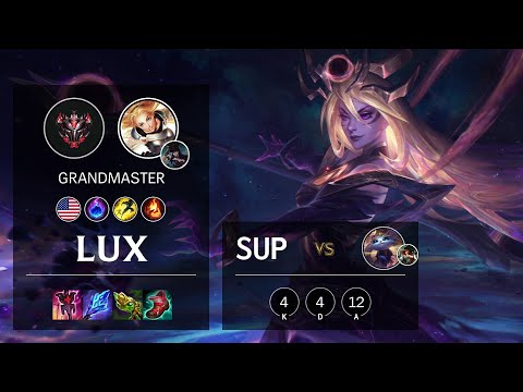 Lux Support vs Yuumi - NA Grandmaster Patch 11.15