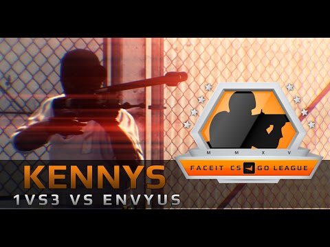 KennyS 1vs3 vs EnVyUS (FACEIT League)