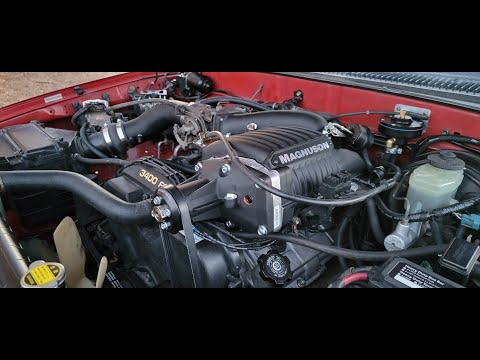 First Gen Tacoma Magnuson TVS 1320 Install