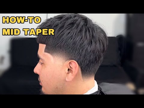 EASY Barber Tutorial💈| STEP-By-STEP Mid Taper fade