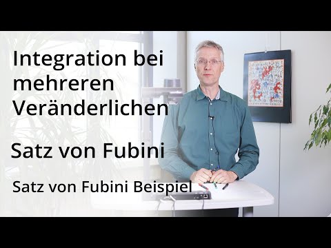 Integration bei mehreren Veränderlichen - Satz von Fubini - Beispiel