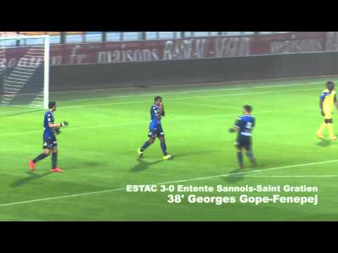 CFA⎥Estac 6-0 Entente Sannois-St Gratien : Les buts