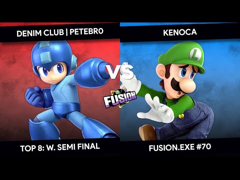 Fusion.exe 70 - petebr0 (Mega Man) vs Kenoca (Luigi, Pichu, Roy) - Top 8 - Losers Quarters