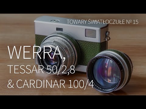 Werra, Tessar 2,8/50 & Cardinar 4/100 [TOWARY ŚWIATŁOCZUŁE 15]