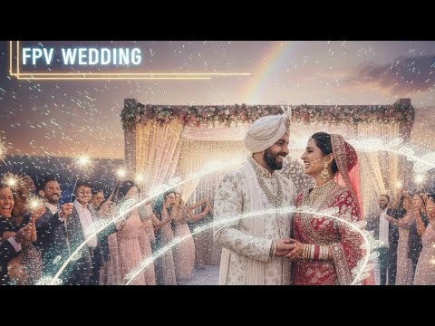  A Cinematic Wedding Highlight FPV  #djiavata2 4k Video 