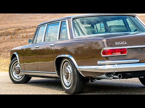 1967 Mercedes-Benz 600 Grosser W100 luxury sedan