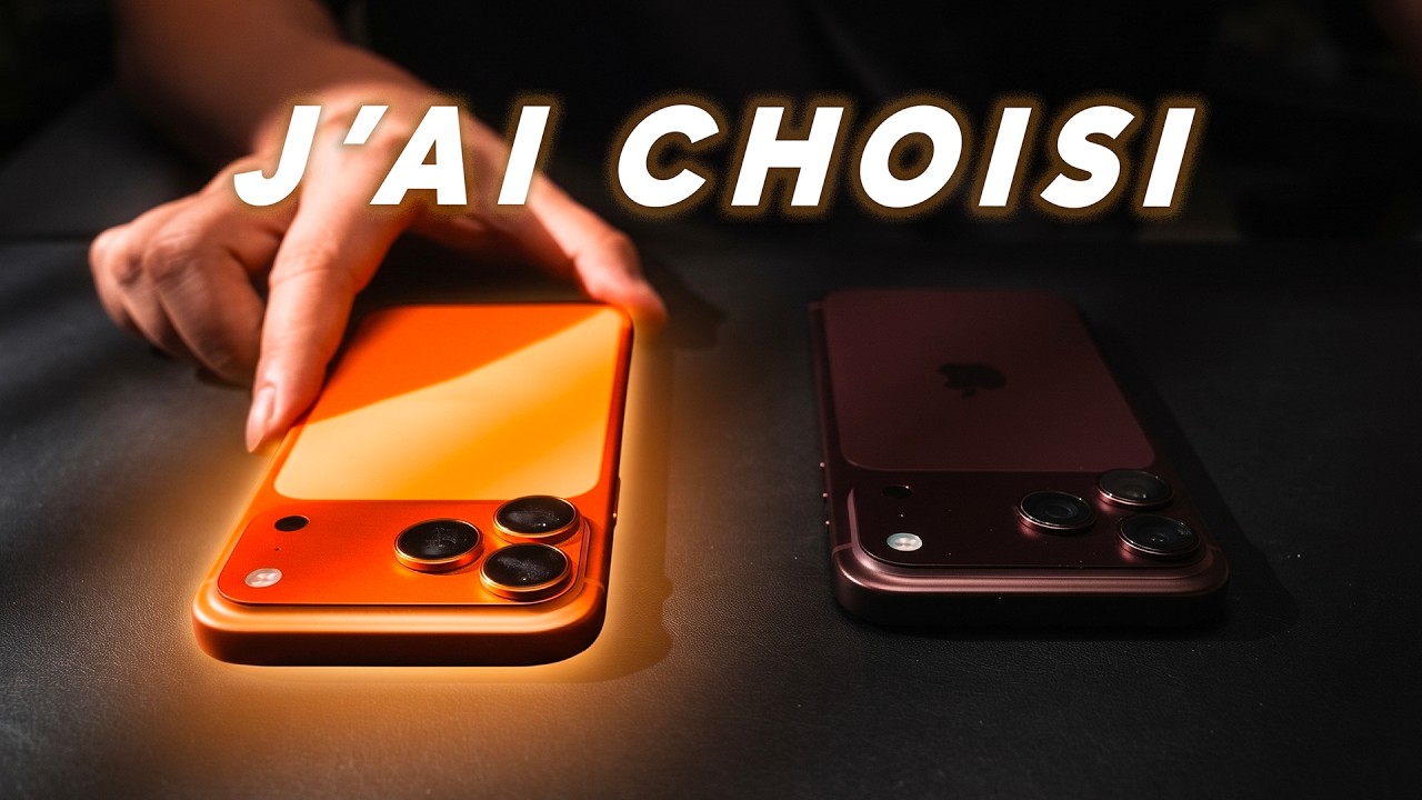 L’iPhone 18 Pro Max est meilleur. Pourtant, je garde le 17 Pro