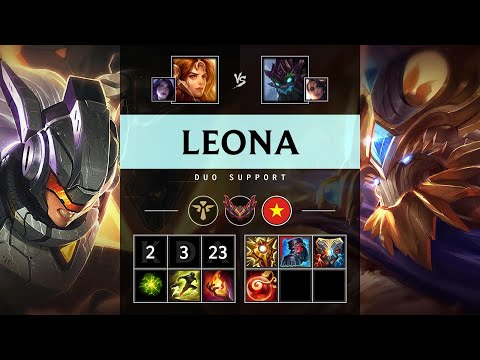 Leona Support vs Maokai - VN Grandmaster Patch 25.20