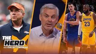 What is at stake for LeBron vs. Nuggets, Broncos will not force drafting QB at No. 12 | THE HERD