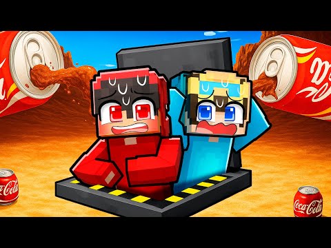 SURVIVING a Coca Cola Tsunami in Minecraft!