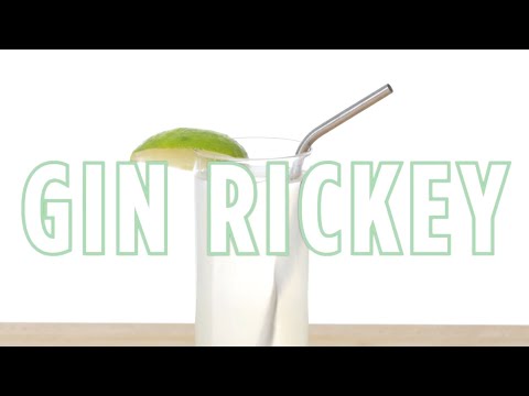 How To Mix Cocktail Gin Rickey