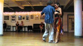 Mike Eblen and Vania Rey @ Milonga Luna in NYC 17 Sept 2012 (2/2).AVI